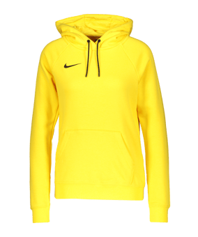 Nike Park 20 Fleece Hoody Damen Gelb Schwarz F719 - gelb