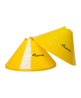 Cawila Markier.Scheiben L 10er d30cm 15cm Gelb - gelb