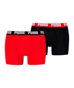 PUMA Everyday Basic 2P Boxershort Rot F011 - rot