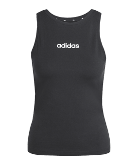 adidas Sportswear Essentials Linear Slim Cotton Black - schwarz