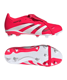 adidas Predator League FT FG Pure Victory Kids Rot - rot