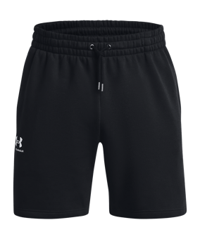Under Armour Essential Fleece Short Schwarz F001 - schwarz