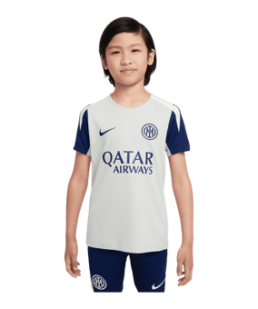 Nike Inter Mailand Strike Trainingsshirt Kids Grau F092 - grau