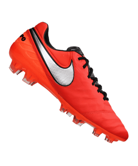 Nike Tiempo Legend VI FG Rot Silber F608 - rot