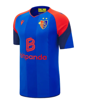 Macron FC Basel Trikot Home 2026/2027 Kids Blau - blau