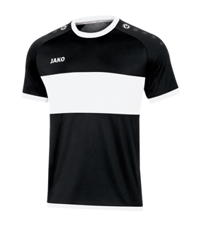Maglietta Calcio JAKO Iconic Bambini - Unisex, Nero/Rosa/Neon, 100% Poliestere Riciclato