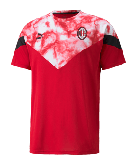 PUMA AC Mailand Iconic MCS T-Shirt Rot F02 PUMA AC Mailand Iconic MCS T-Shirt Rot F02