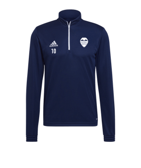 adidas Entrada 22 HalfZip Sweatshirt Blau