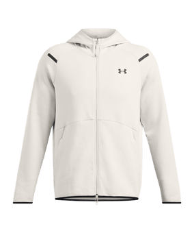 Under Armour Unstoppable Fleece Kapuzenjacke Weiß F110 - weiss