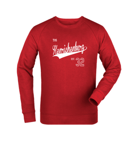 Merch Roller Sweatshirt Red | #town