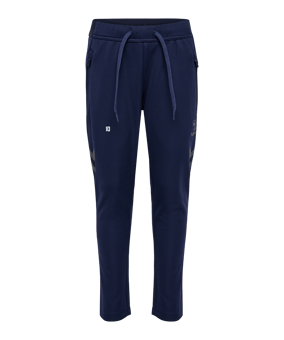 Hummel Pantalon d'entraînement Bleu C7026