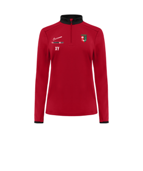 Nike Academy 25 Drill Top Sweatshirt Damen Rot F657