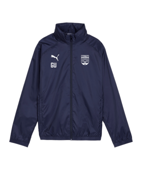 PUMA teamGOAL Regenjacke Kids Blau F06