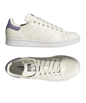 adidas Originals Stan Smith Damen Weiss Lila - weiss