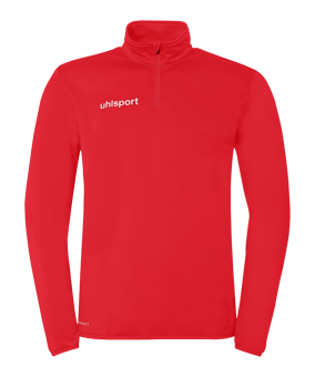 uhlsport Essential 1/4 Zip Top Enfants Rouge C61 - rouge