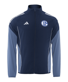 adidas FC Schalke 04 Giacca da presentazione Blu - blu