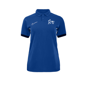 Polo Nike Academy 25 femmes bleu F463 