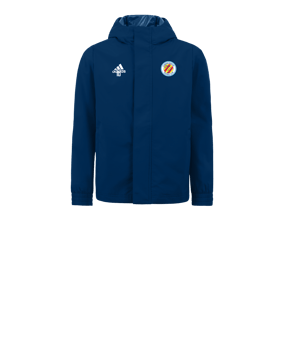Veste tout temps enfants adidas Entrada 22 bleu 