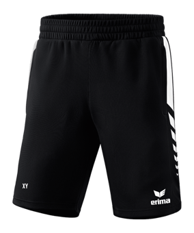 Erima SIX WINGS Short Schwarz Weiss