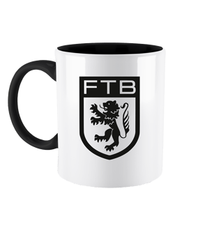 FT Braunschweig Tasse Wappen Schwarz - schwarz