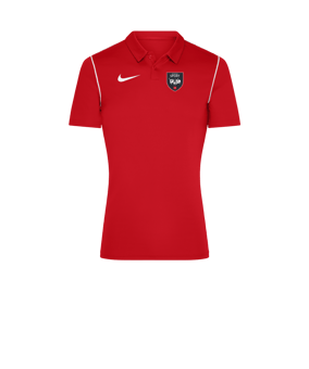 Nike Park 20 Poloshirt Damen Rot Weiss F657