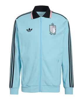 adidas KBVB Belgien Jacke Blau - blau