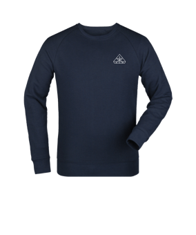 Merch Roller Sweatshirt French Navy  | #logo1c