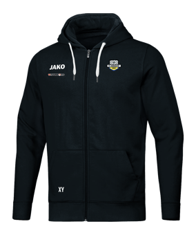 JAKO Base Kapuzenjacke Schwarz F08