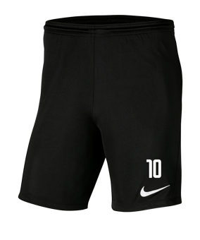 Nike Park III Short Schwarz F010