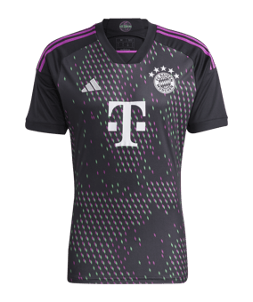 adidas FC Bayern München Trikot Away 2023/2024 Schwarz - schwarz