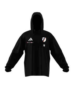adidas Entrada 26 Regenjacke Schwarz