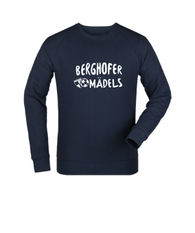 Merch Roller Sweatshirt French Navy | #berghofermädchen