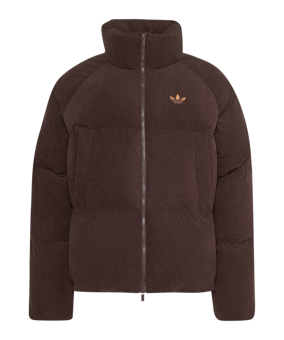 adidas Originals Corduroy Puffer Giacca Marrone - marrone
