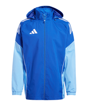 adidas Tiro 25 Competition Regenjacke Blau - blau