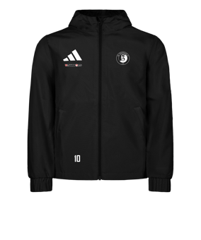 adidas Entrada 26 Regenjacke Schwarz