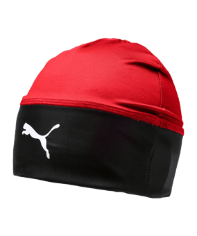 PUMA LIGA Beanie Mütze Rot Schwarz F01 - rot