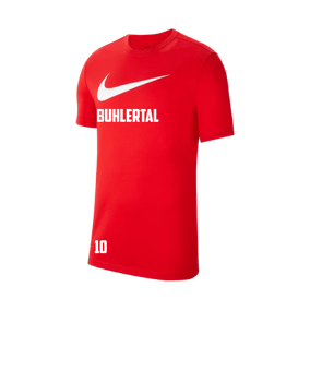 Nike Park 20 T-Shirt Swoosh Rot F657