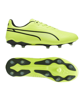 PUMA KING Match FG/AG Phenomenal Gelb Schwarz F04
