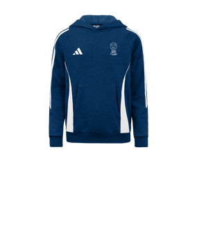 Sweat à capuche adidas Tiro 24 bleu blanc 