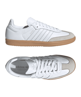 adidas Originals Samba Sneaker Damen Weiß - weiss