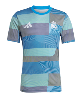 adidas Real Madrid Prematch T-Shirt 2025/2026 Blau - blau