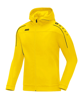 JAKO Classico Kapuzenjacke Gelb F03