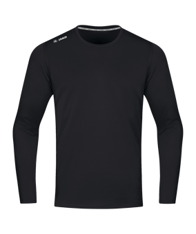 JAKO Run 2.0 Sweatshirt Running Schwarz F08 - schwarz