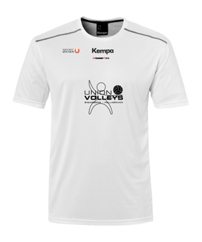 Kempa Poly T-Shirt Kids Weiß F007