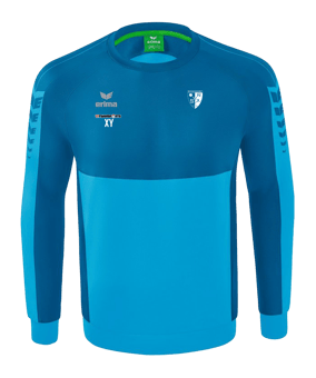 Erima Six Wings Sweatshirt Kids Hellblau Türkis