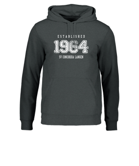 Merch Drummer 2.0 Hoody Dark Heather Grey | #established
