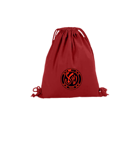 Merch Organic Premium Cotton Gymsack Classic Red