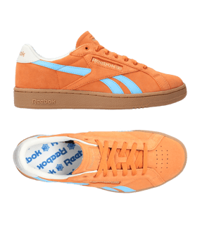 Reebok Club C Grounds UK Braun Blau - braun