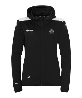 Kempa Emotion 27 Kapuzenjacke Damen Schwarz F03