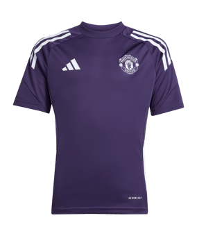 adidas Manchester United Competiton Trainingsshirt Kids Lila - lila